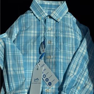 Southern Tide Intercoastal High Long Sleeve XS 4/5 Boy